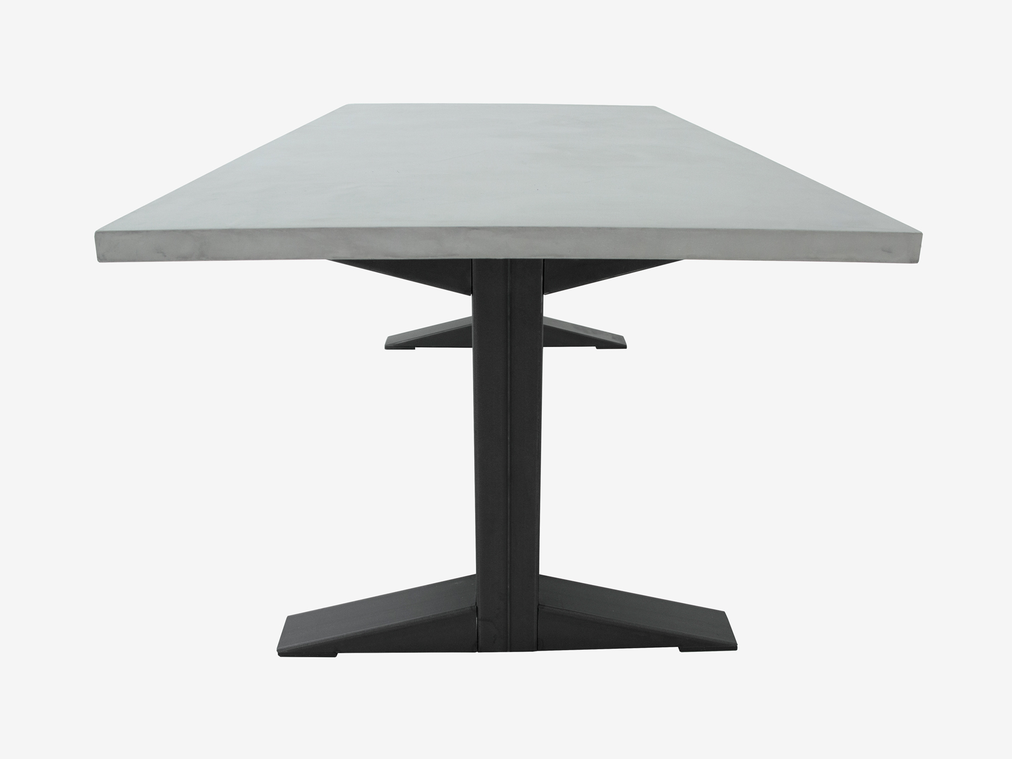 Esstisch Beton Look Doris - Bauholzmoebeldesign.de